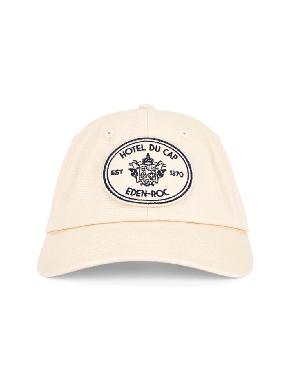 Crest Baseball Cap - Cream